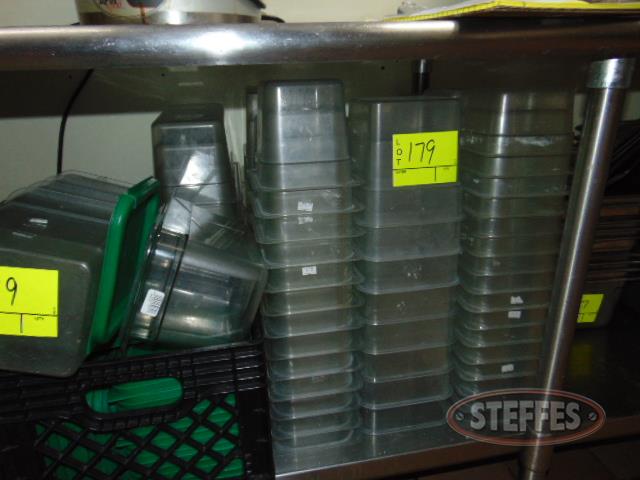 Plastic container, w-(3) boxes of lids_1.JPG